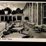 Bad Dürrheim, Kursaal - Terrasse
