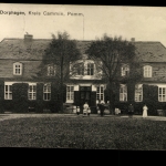 Dorphagen, Kreis Cammin, Pommern, unbekanntes Gebäude, Personen