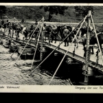 Deutsche Wehrmacht, Übergang über eine Pontonbrücke