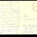 Aue/Sa., Teilansicht, Brücke, Kulturhaus, Oberschule, Hotel Blauer Engel