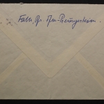 Deutschland, MiNr. 212, MeF mit 3 Marken, Bedarfsbeleg