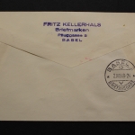 Schweiz, MiNr. 508-511, Satzbrief per Einschreiben