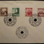 Deutsches Reich, MiNr. 665-668, Sonderstempel Breslau