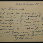 Dauelsen über Verden (Aller), Landpoststempel auf Ganzsache, 1961