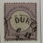 Deutsches Reich Brustschilde 1872-1874, gute Sammlung