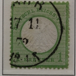Deutsches Reich Brustschilde 1872-1874, gute Sammlung