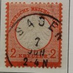 Deutsches Reich Brustschilde 1872-1874, gute Sammlung