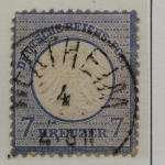 Deutsches Reich Brustschilde 1872-1874, gute Sammlung
