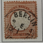 Deutsches Reich Brustschilde 1872-1874, gute Sammlung