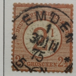 Deutsches Reich Brustschilde 1872-1874, gute Sammlung