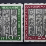 Deutschland (BRD), MiNr. 139-140, gestempelt