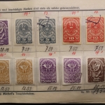 Uraltes Briefmarken-Auswahlheft Deutsche Kolonien & Österreich