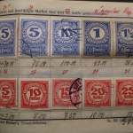 Uraltes Briefmarken-Auswahlheft Deutsche Kolonien & Österreich