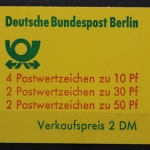 Berlin, MiNr. MH 10 b a, postfrisch