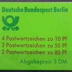 Berlin, MiNr. MH 14, VS Frankfurt, gestempelt