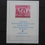 DDR, MiNr. Block 10 PF III, postfrisch