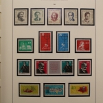 DDR 1960-1990, postfrisch komplett in 3 Leuchtturm Vordruckalben