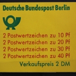 Berlin, MiNr. MH 9 d II, postfrisch