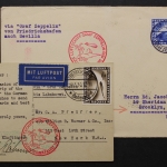 Deutsches Reich, MiNr. 438-439, Zeppelin-Südamerikafahrt, Brief