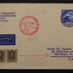 Deutsches Reich, MiNr. 438-439, Zeppelin-Südamerikafahrt, Brief