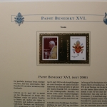 Papst Briefmarken-Blockausgaben, verschiedene Länder