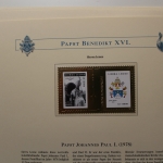 Papst Briefmarken-Blockausgaben, verschiedene Länder