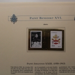 Papst Briefmarken-Blockausgaben, verschiedene Länder