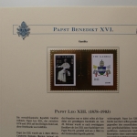Papst Briefmarken-Blockausgaben, verschiedene Länder