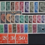 Generalgouvernement 1939-1944 incl. Dienst- und Zustellmarken, postfrisch