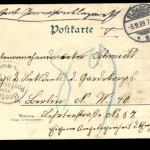 Reiter mit Trompete, Winterlandschaft am Fluß, Behüt Dich Gott!