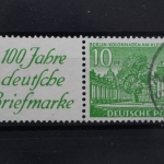 Berlin, MiNr. W 9, gestempelt