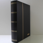 Lindner, Einsteckbuch Elegant 60 schwarze Seiten, schwarz