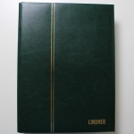 Lindner, Einsteckbuch Elegant 60 weiße Seiten, grün