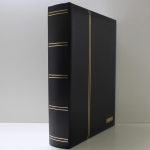 Lindner, Einsteckbuch Elegant 60 weiße Seiten, schwarz
