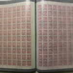 DDR Bogensatz der kleinen Bauten-Serie im StTdr, 15 Bögen