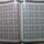 DDR Bogensatz der kleinen Bauten-Serie im StTdr, 15 Bögen