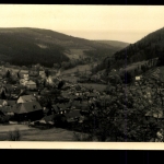 Manebach OT von Ilmenau, Blick auf den Ort