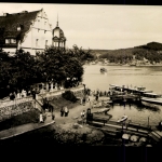 Saalburg/Saale, HO-Gaststätte "Kranich", Bootsanlegestelle