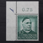 Deutschland (BRD), MiNr. 174, Ecke links oben, postfrisch