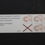 Niederlande, MiNr. MH 44, Variante PB 43 A, postfrisch