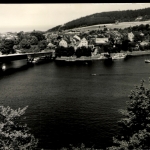 Saalburg, am Stausee der Bleilochtalsperre