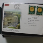 Österreich Ersttagsbriefe 1973-1990, über 500 Stück