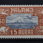 Island, MiNr. 142, Falz