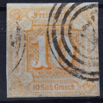 Thurn & Taxis, MiNr. 19, gestempelt