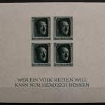 Deutsches Reich, MiNr. Block 8, Falz