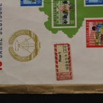 DDR, Block 19 auf Einschreibe-Brief nach Brome