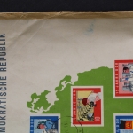 DDR, Block 19 auf Einschreibe-Brief nach Brome