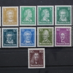 Deutsches Reich, MiNr. 385-397, postfrisch