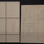 Franz. Zone Baden, MiNr. 38-41 A+B, postfrisch