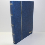 Lindner, Einsteckbuch Standard, 32 weiße Seiten, blau